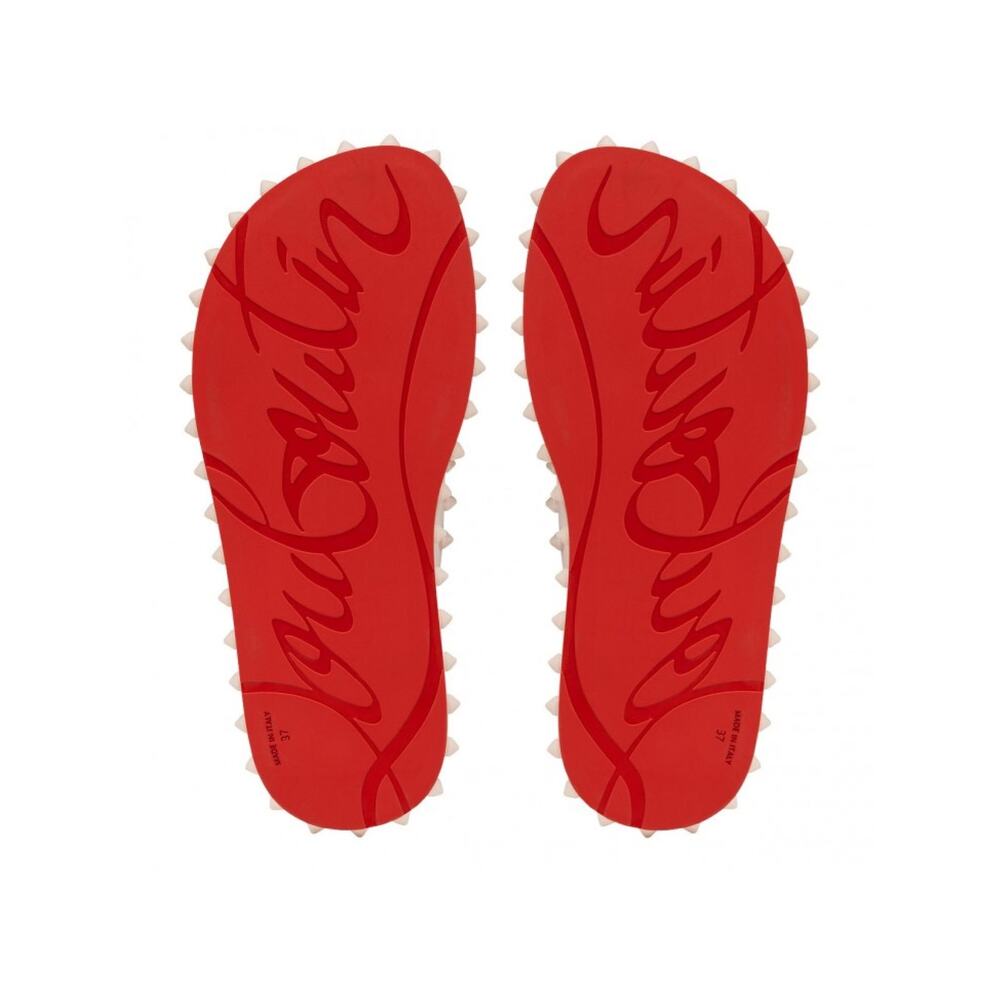 Christian Louboutin Super Loubi Flip Sandals BNIB 41 - Picture 4 of 7